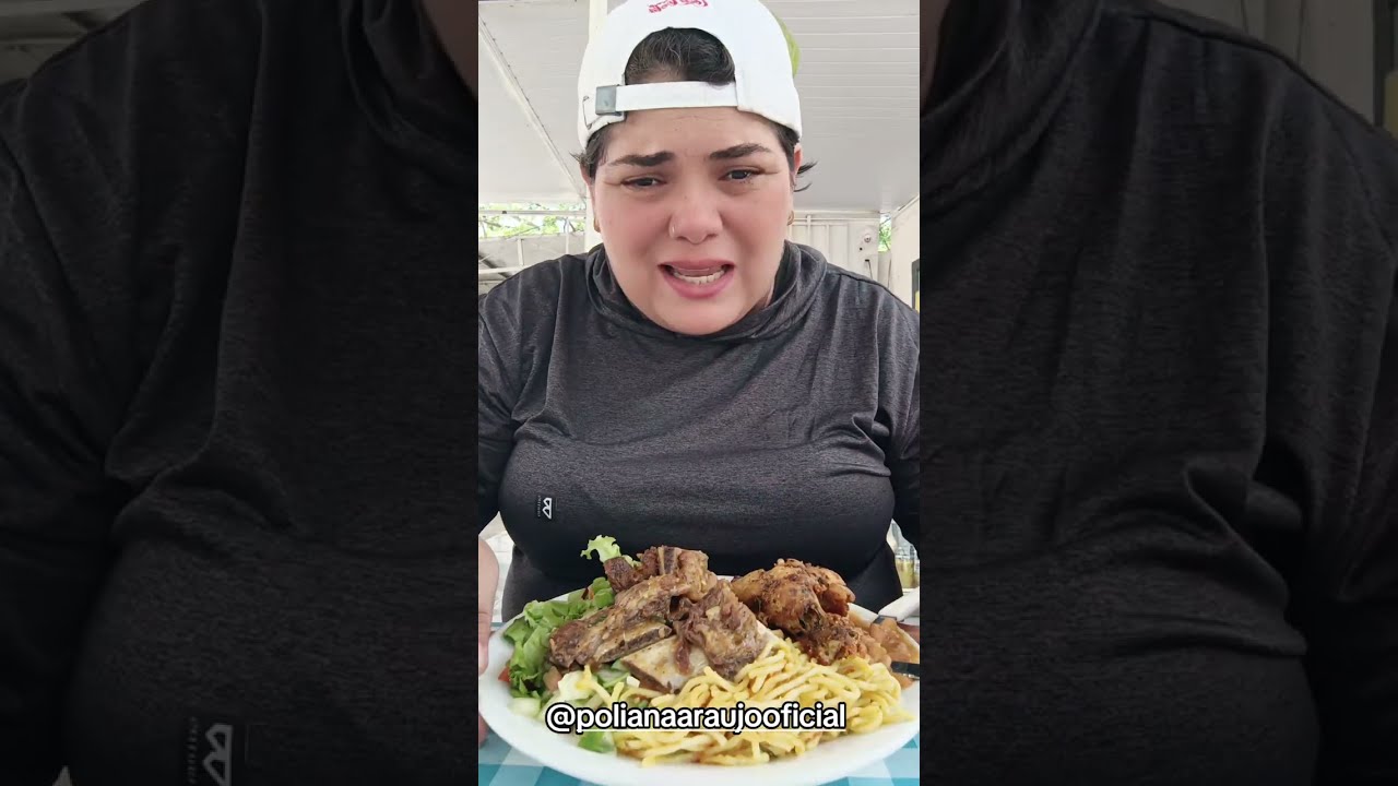 #COMENDO COM A POLY MUKBANG|ALMOÇO NO RESTAURANTE ATRÁS DO PONTO🙏😋