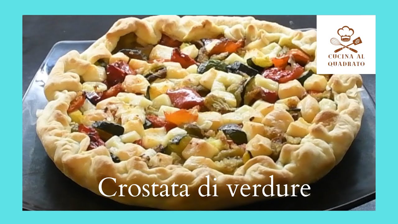 Crostata salata di verdure