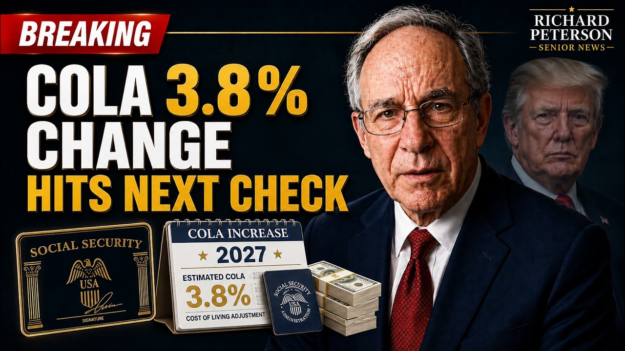 If You're on Social Security, This 3.8% Change Hits Your Next Check