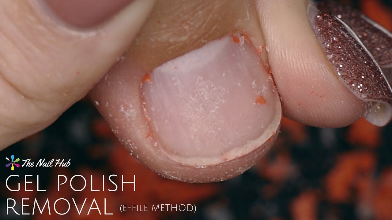 How to Properly Remove Gel Polish (E-File Method)