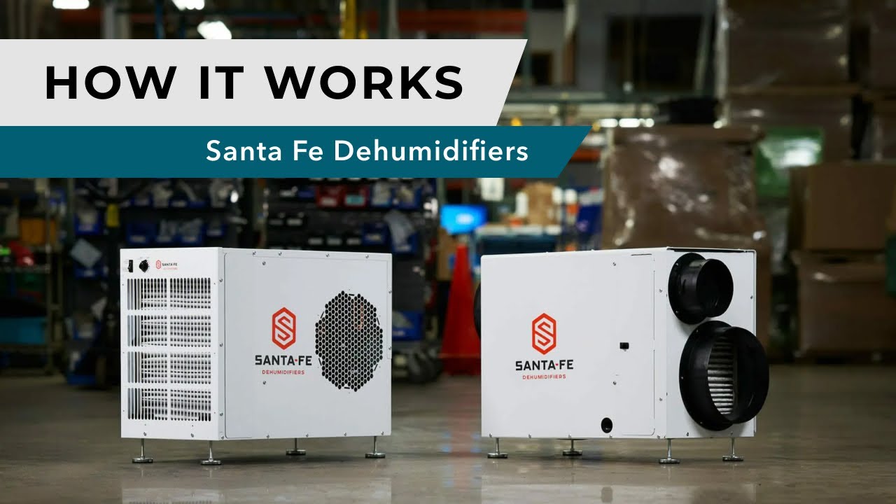 How Do Santa Fe Dehumidifiers Work? | Sylvane