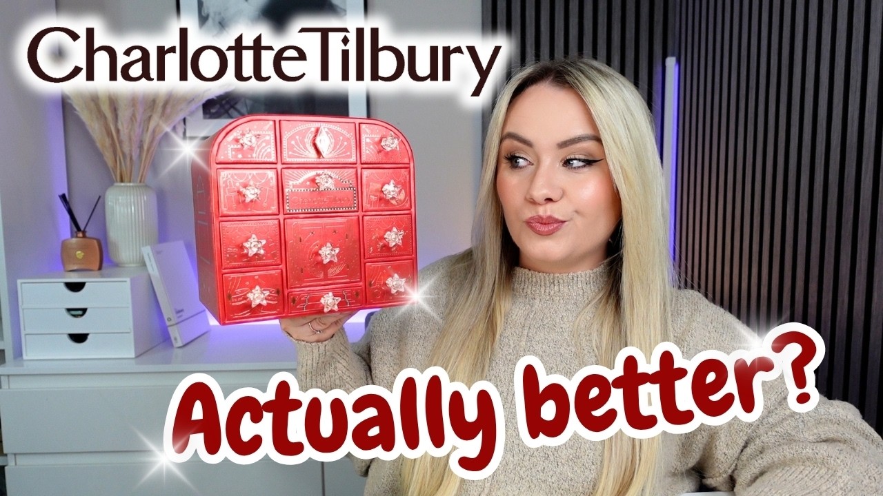 CHARLOTTE TILBURY ADVENT CALENDAR 2026 UNBOXING | IS IT *ACTUALLY* GOOD THIS YEAR? ✨ | MISS BOUX