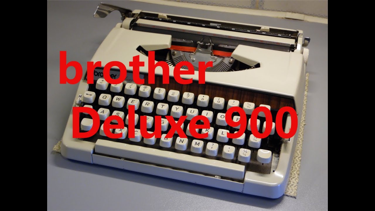 Brother 900 Typewriter Review & How To Use