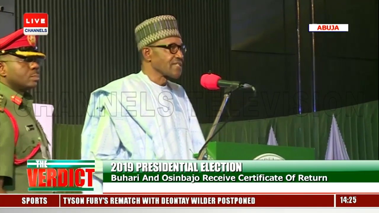 'You Will See Nigeria Move To The Next Level', Buhari Assures Nigerians |Full Speech|