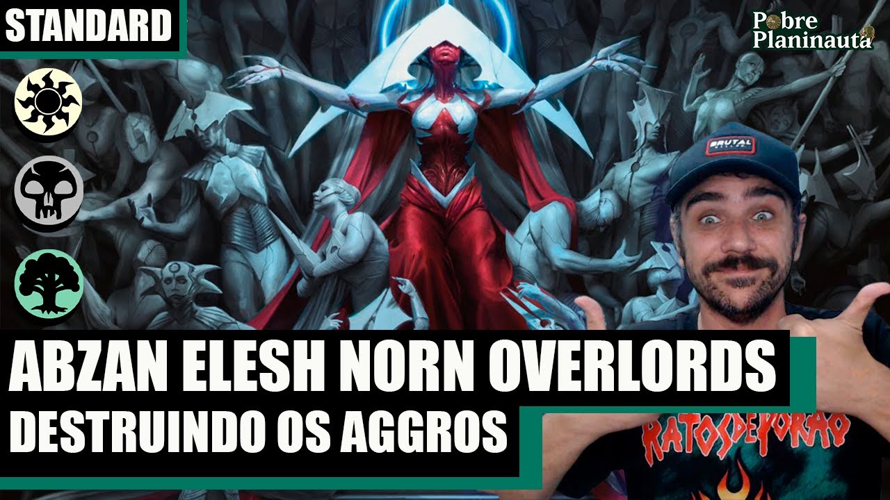 MAMÃE TÁ DE VOLTA MAIS BRABA QUE NUNCA - Abzan Elesh Norn - MTG STANDARD FDN