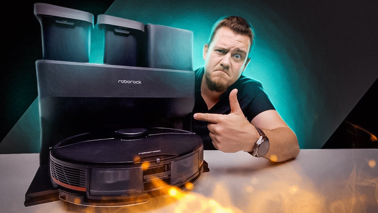 Робот за 100 Тысяч!! Самая Дорогая и Умная Станция Roborock S7 MaxV Ultra
