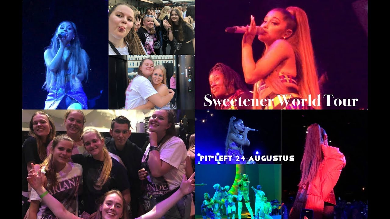 Dansjes met joan grande  - ariana grande sweetener tour amsterdam 24 augustus 2019 pit left vlog