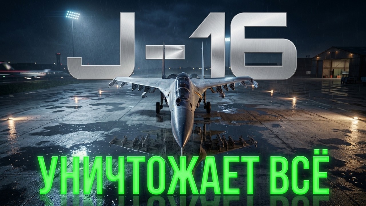 ЛУЧШАЯ ШТУРМОВКА ПАТЧА? ✈️ Тестируем новый китайский J-16 в War Thunder 🔥