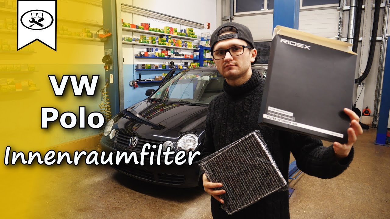 VW Polo 9N Innenraumfilter wechseln | VW Polo 9N changing the cabin filter | VitjaWolf | Tutorial