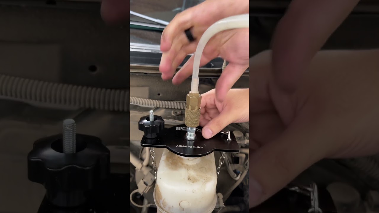 Gen1 Ford Raptor Brake Fluid Flush with AGA Tools Brake Pressure Bleeder