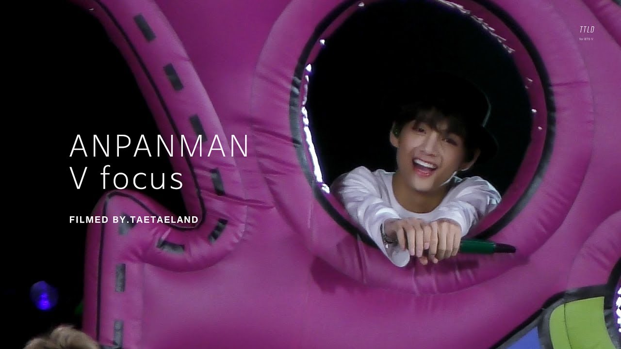 190519 SPEAK YOURSELF in NEW JERSEY │ 방탄소년단 '앙팡맨(ANPANMAN)' 뷔 직캠 BTS V Focus Fancam [4K]