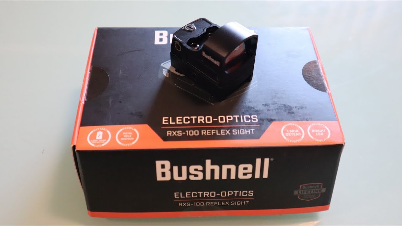 Bushnell RXS-100 UNBOXING