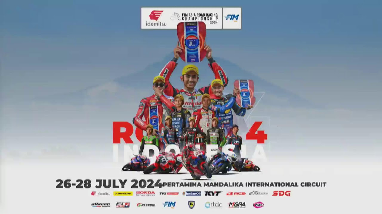 [LIVE] Idemitsu FIM Asia Road Racing Championship Round 4, Indonesia - Day 2 (2/2)