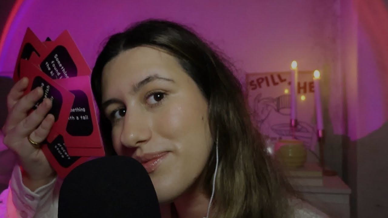 ASMR l THINK FAST if you get it, You Can Go To Sleep (close whispers, counting, slow hand movements)