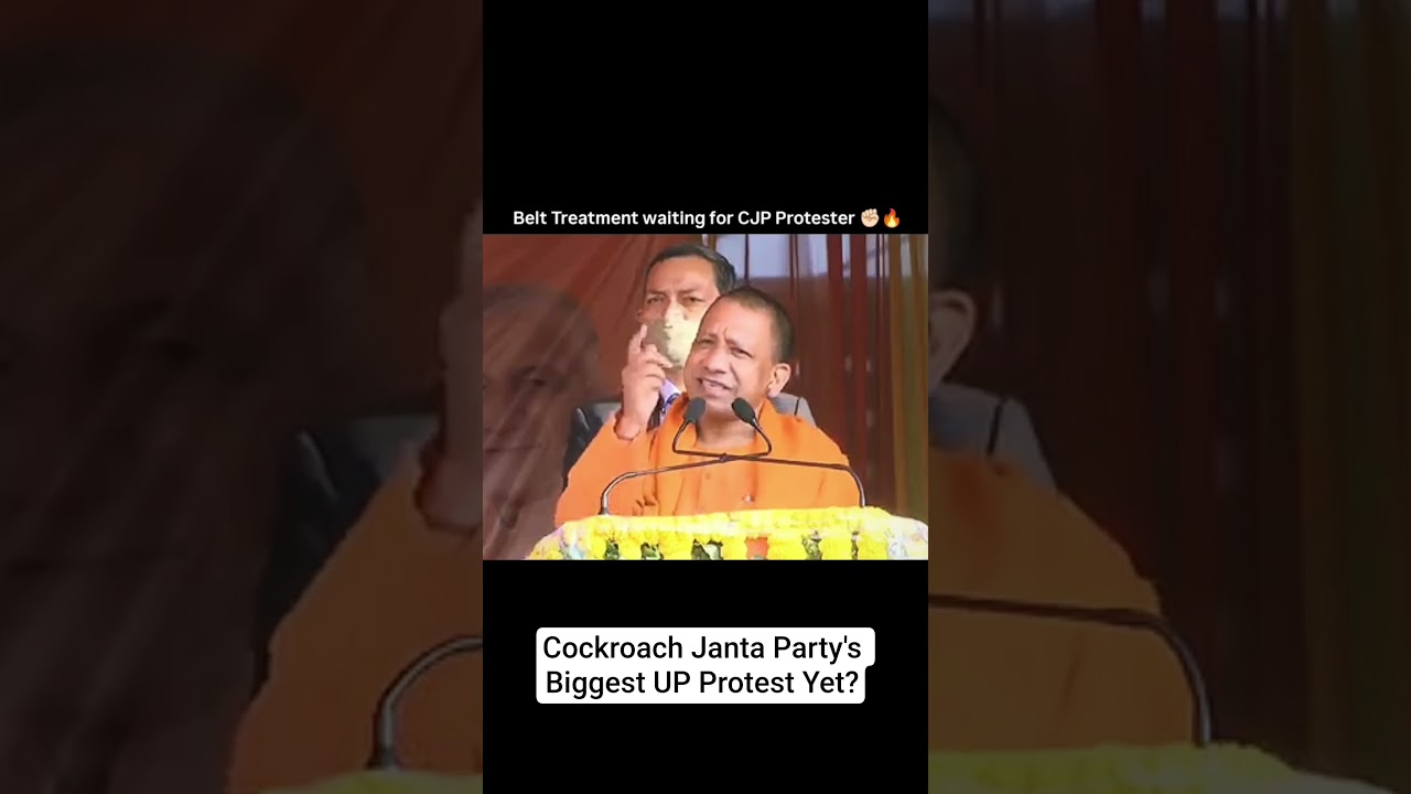 CJP Lands in Lucknow! 12 june Eco Garden Protest LIVE 🔥 #indianews #yogiadityanath #bjp