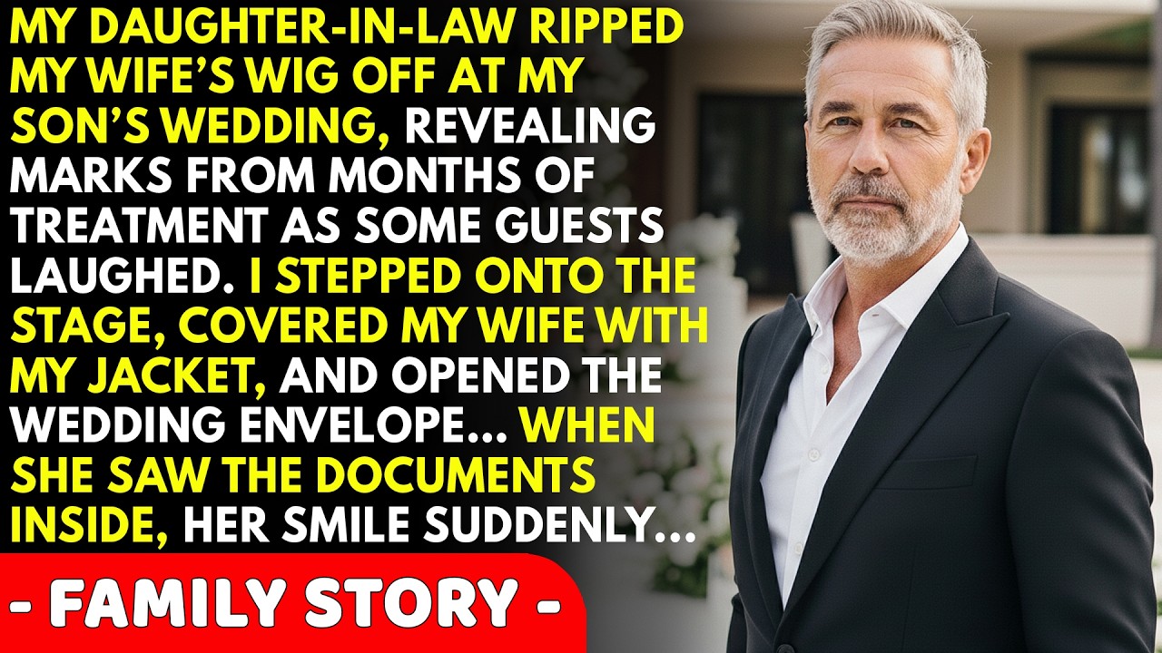 At My Son’s Wedding, My Daughter-in-Law Ripped Off My Wife’s Wig for Laughs — She Soon Regretted It