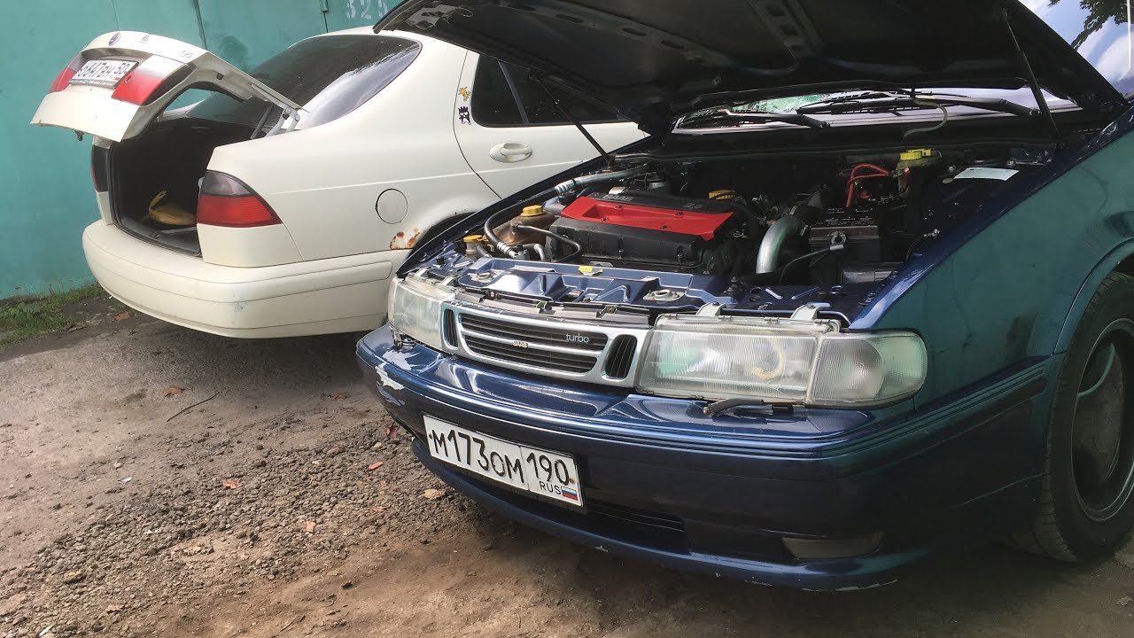 Saab 9000 Aero. Установка Garrett 2871