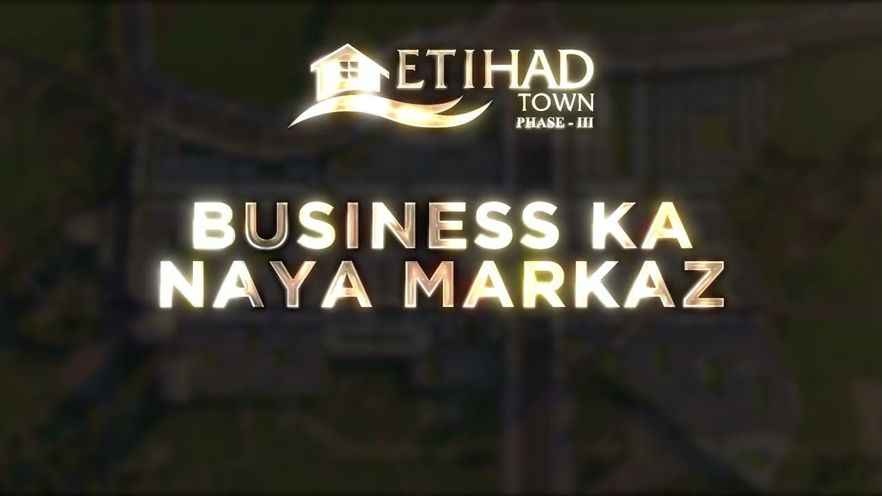 Etihad Town Phase - III where smart investment begins.