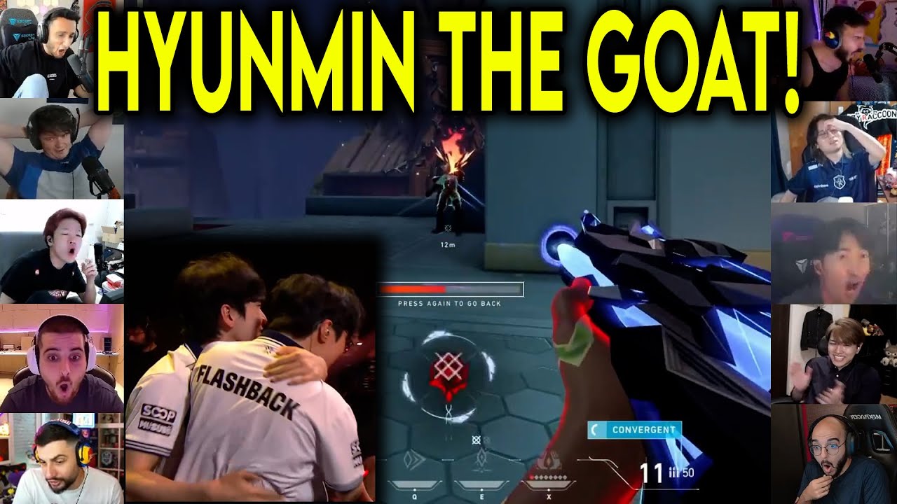 Valorant Streamers Reacts To DRX HYUNMIN HIT THE CRAZIEST 4k To Eliminate TL From VCT Champions 2025