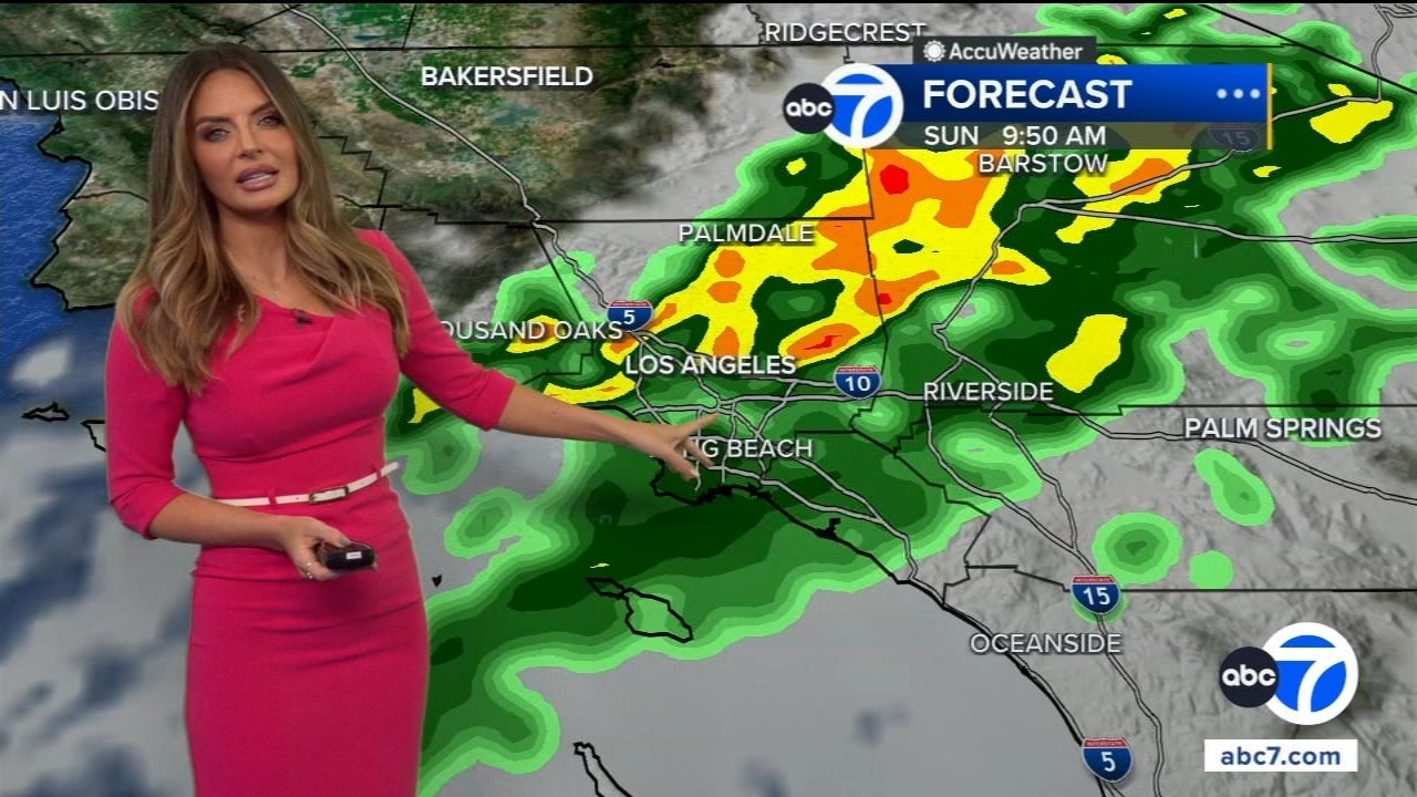 Best chance for rain from Hurricane Marie will be Sunday. See latest SoCal forecast