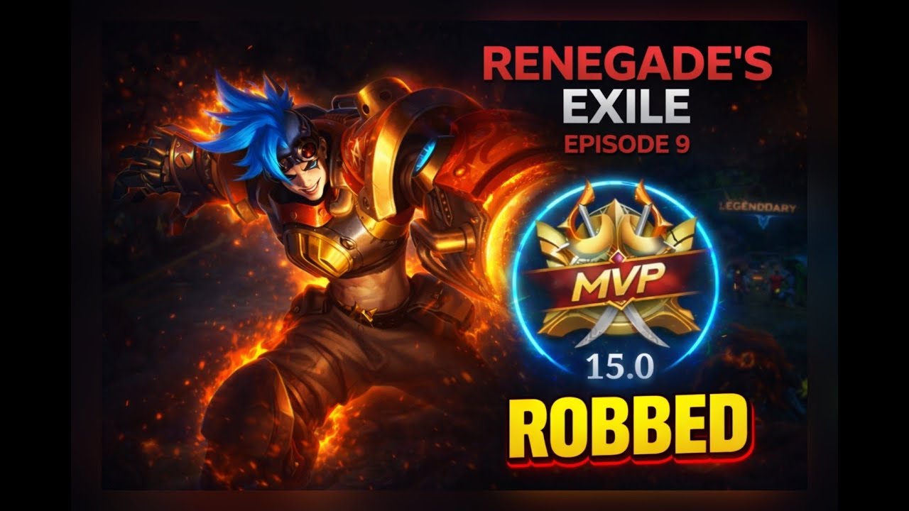 ROBBED. (15.0 Score MVP Loss) | Renegade's Exile