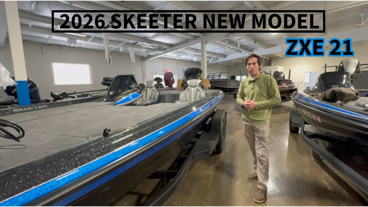 New model for Skeeter 2026 ZXE 21 replaces the ZXR series: With new and improved features