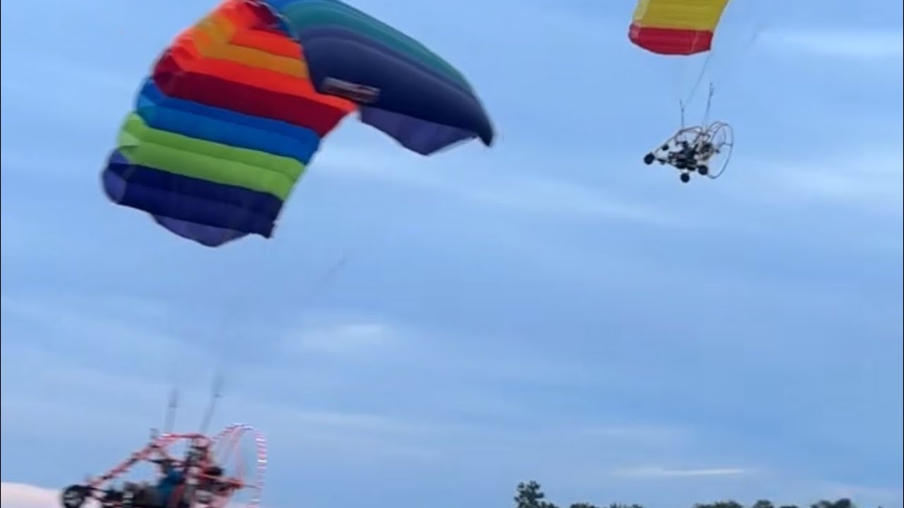 Powered Parachute flight Aug. 27-28, 2025 Corn Harvest!