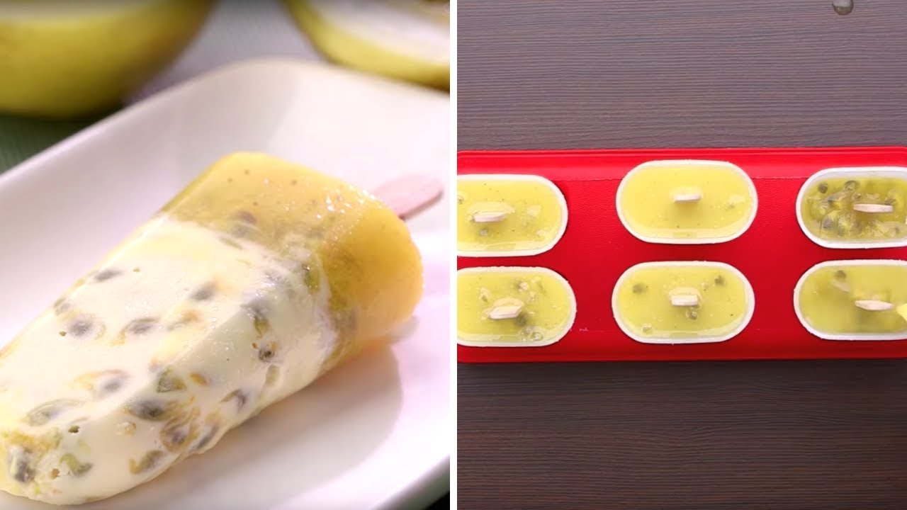 Passion Fruit Popsicles