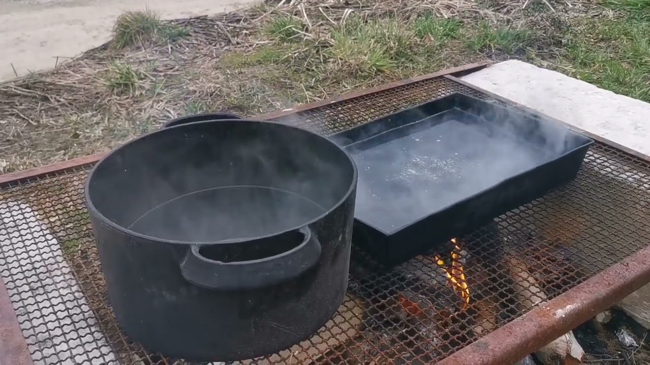 Robienie syropu z soku brzozowego metodą domową