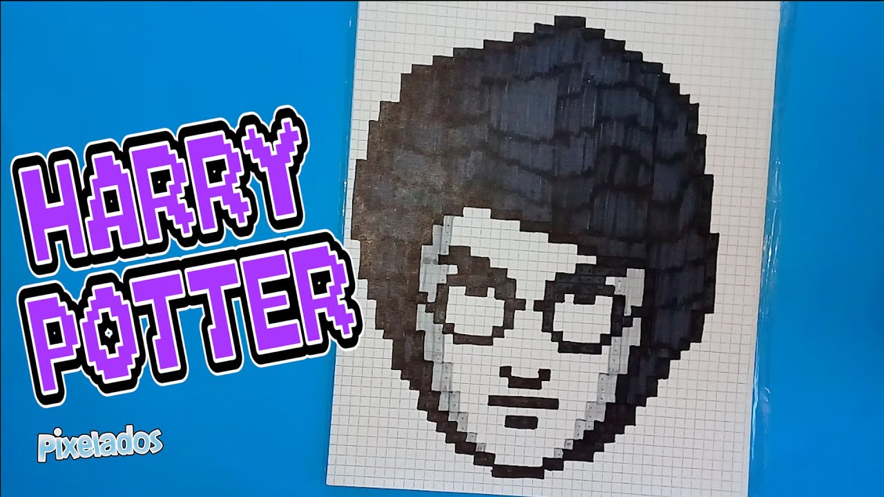 COMO DIBUJAR HARRY POTTER PIXEL ART - PIXELADOS