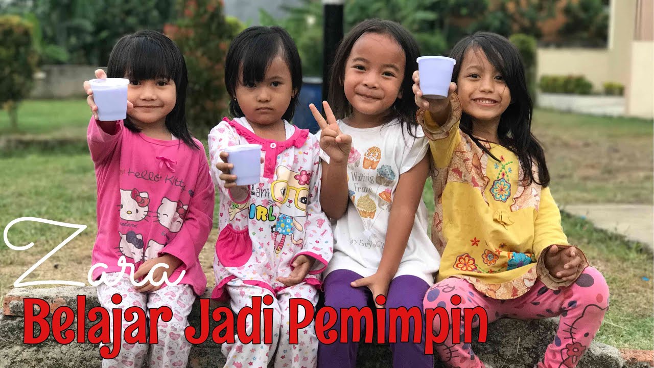 Zara Belajar jadi Pemimpin | Pendidikan Usia Dini | Permainan Rakyat Lempar Balon Air