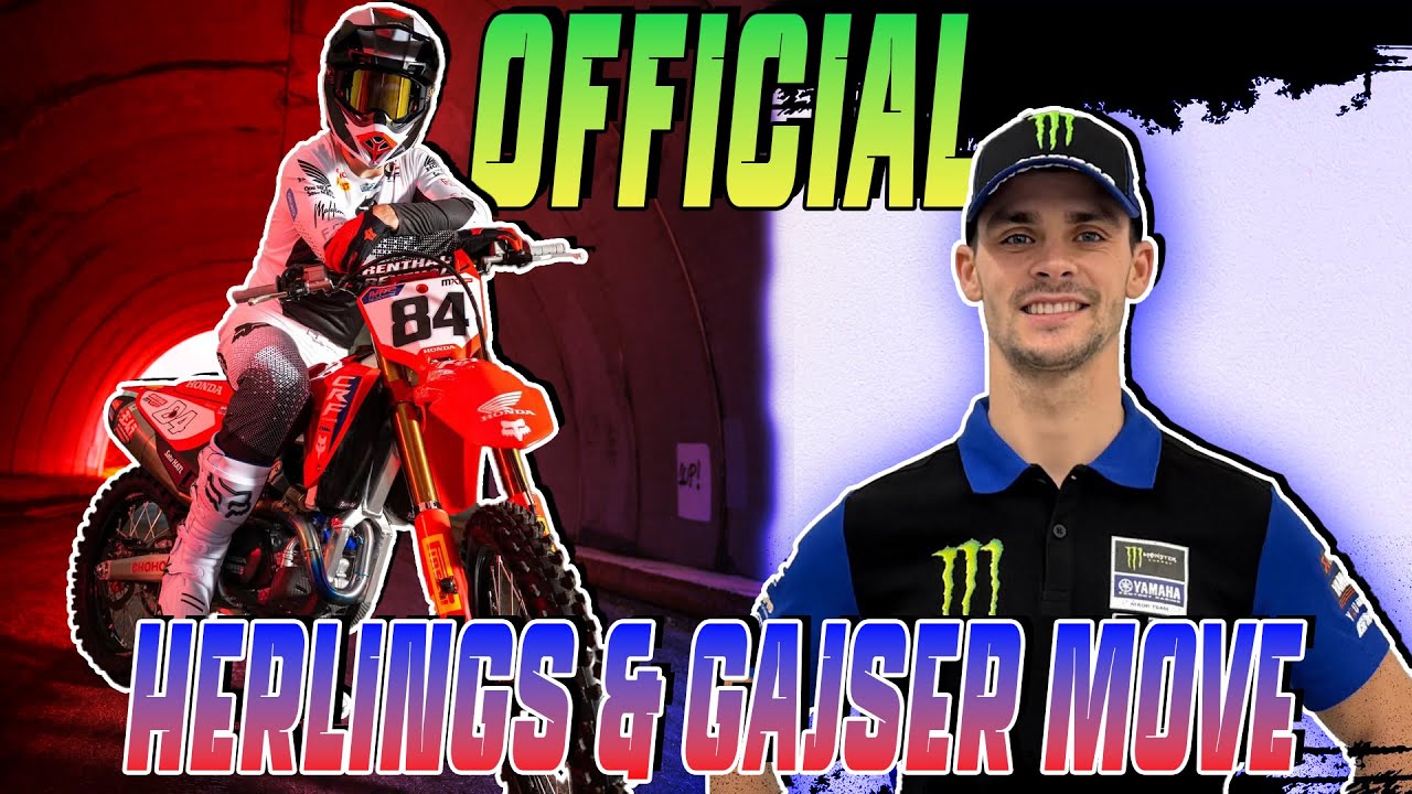 ОФИЦИАЛЬНОЕ ОБЪЯВЛЕНИЕ..!! Джеффри Херлингс переходит в HONDA HRC, а Тим Гайсер — в Monster Energ...
