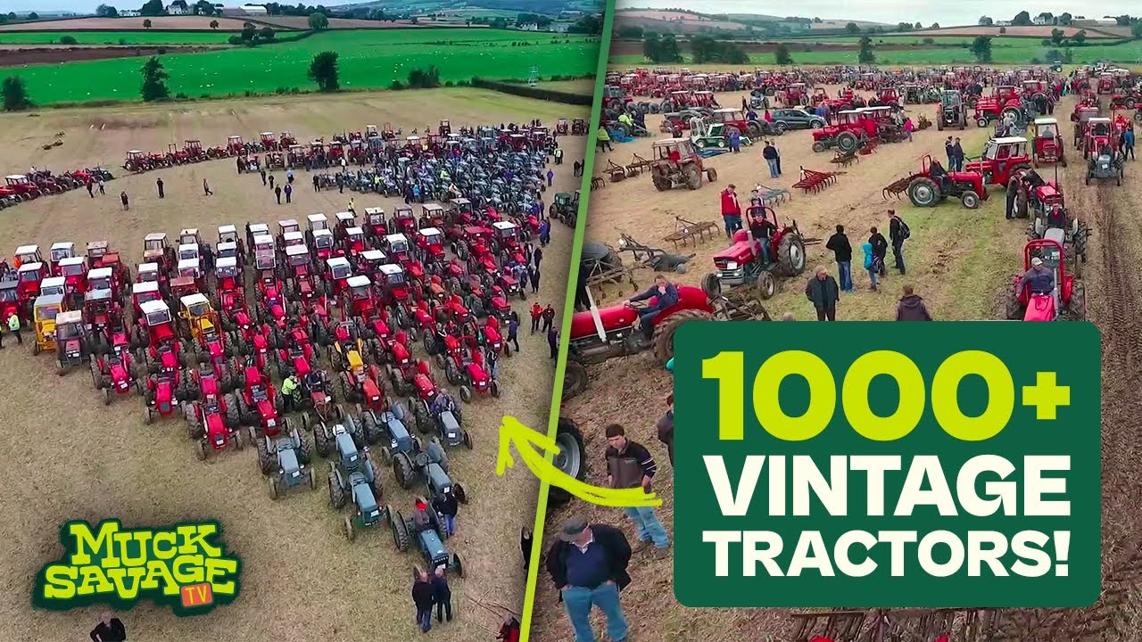 UNREAL Tractor Scenes: 1000+ Massey's Make History