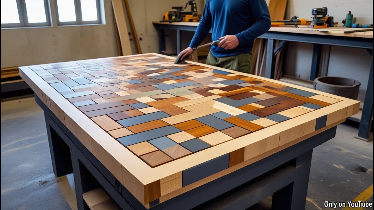 Putting ALL The Skills on Display Building a Woodworking Showcase Table - It's the Real Deal!