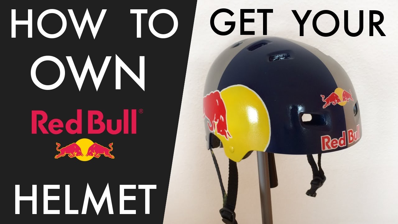 How to get your own RED BULL Helmet