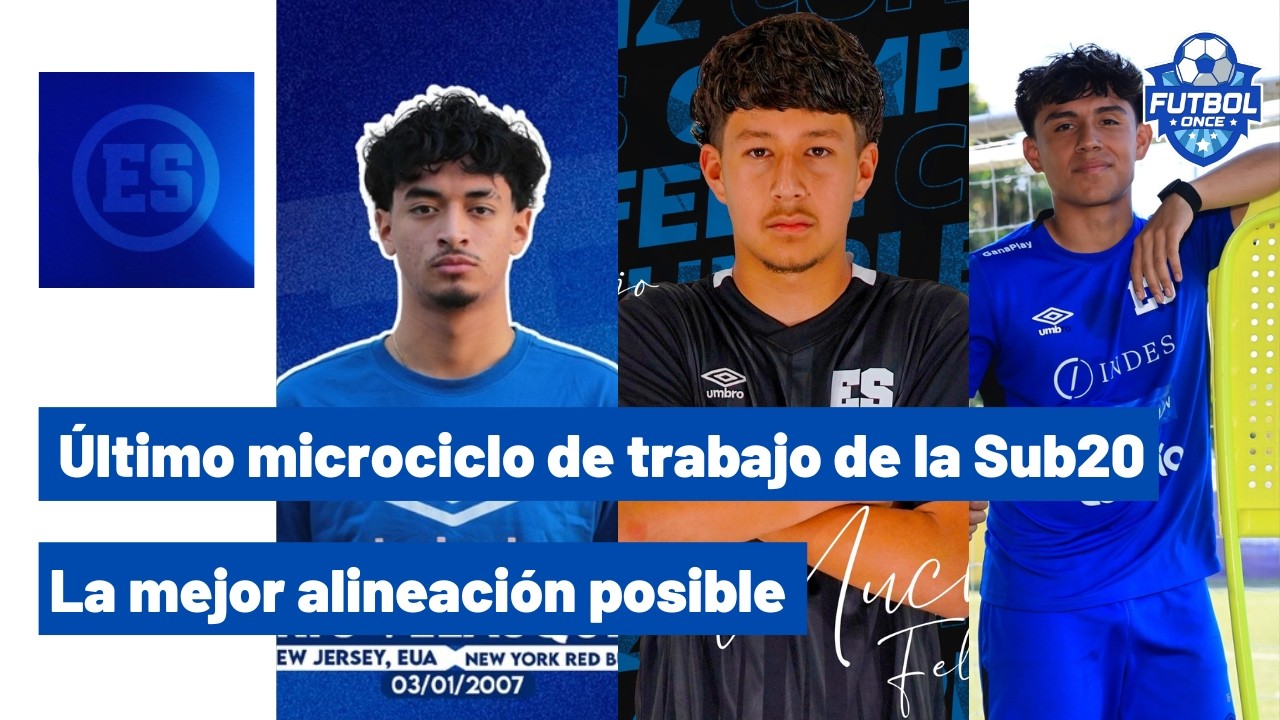 ÚLTIMA CONVOCATORIA DE MICROCICLO: LA MEJOR ALINEACIÓN DE LA SUB20