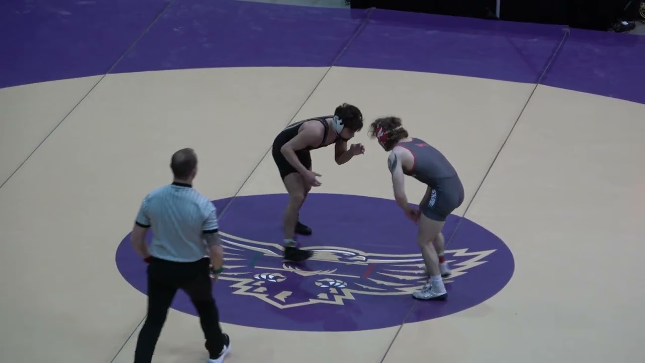 NCAA DIII Region VI 2026(Cole Blalock's matches) 125lbs Huntingdon College