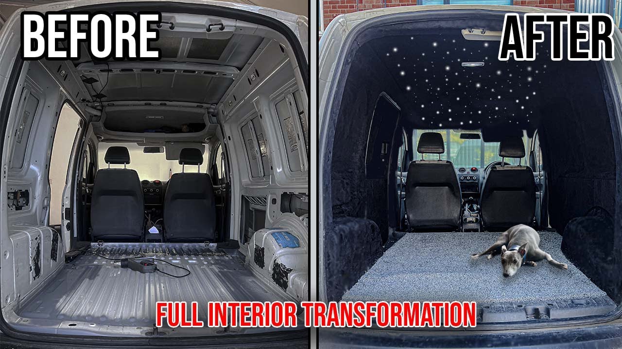 ПОЛНАЯ ТРАНСФОРМАЦИЯ САЛОНА МОЕГО VOLKSWAGEN CADDY