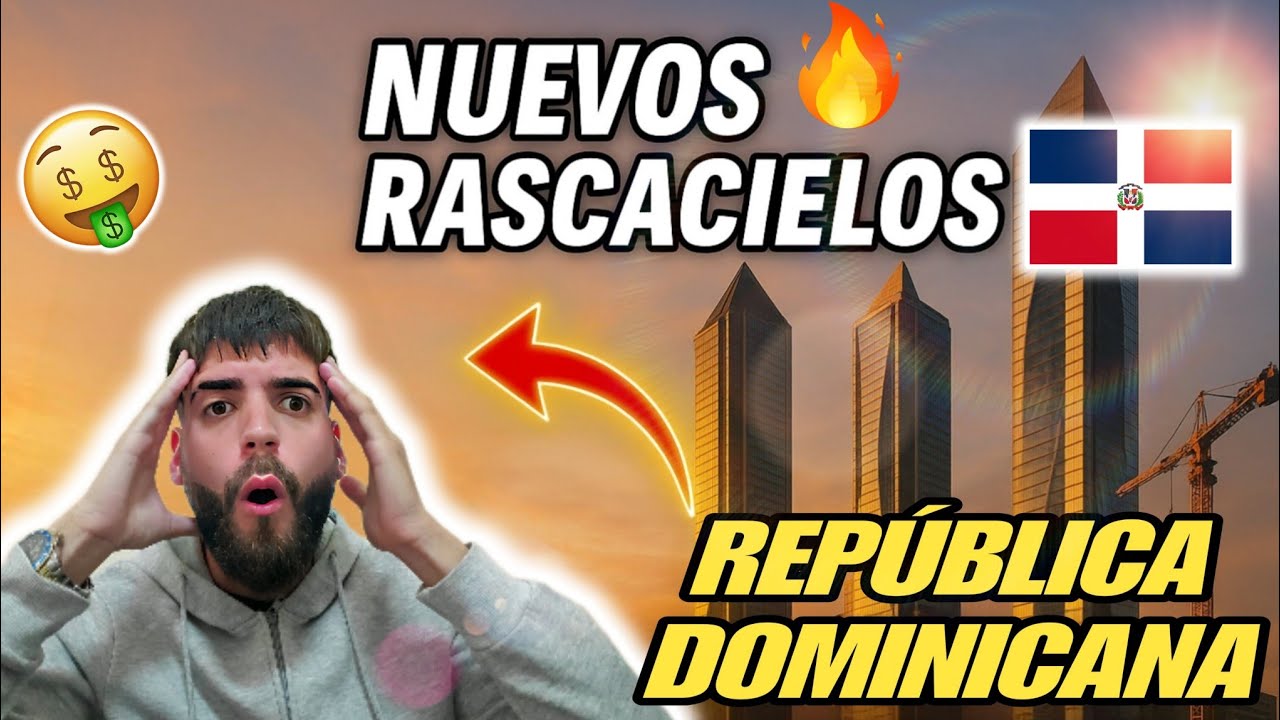 CUBANO🇨🇺 ALUCINA!!! ASÍ SERÁN LOS NUEVOS RASCACIELOS EN LA AV ANACAONA, SANTO DOMINGO EN RD 😱🇩🇴