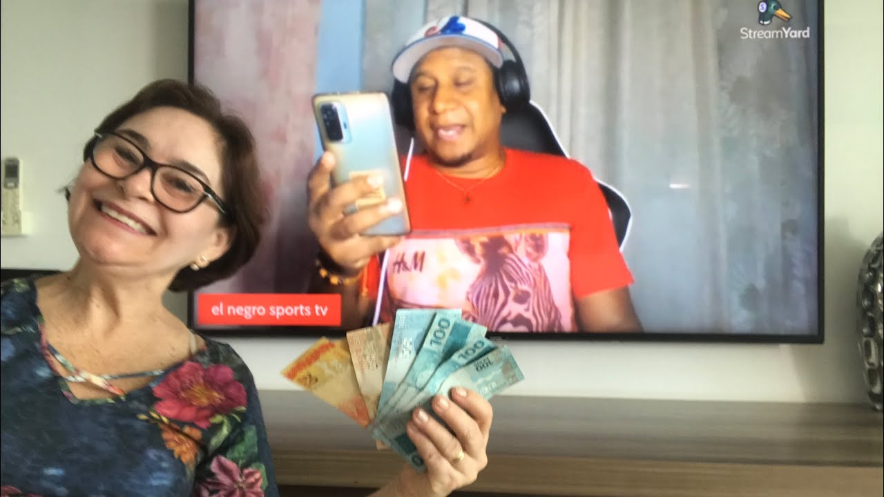 AGRADECIMENTO AO CANAL El Negro Sports TV PELO PRÊMIO DE U$ 100 RECEBIDO !! DEUS ABENÇOE!!