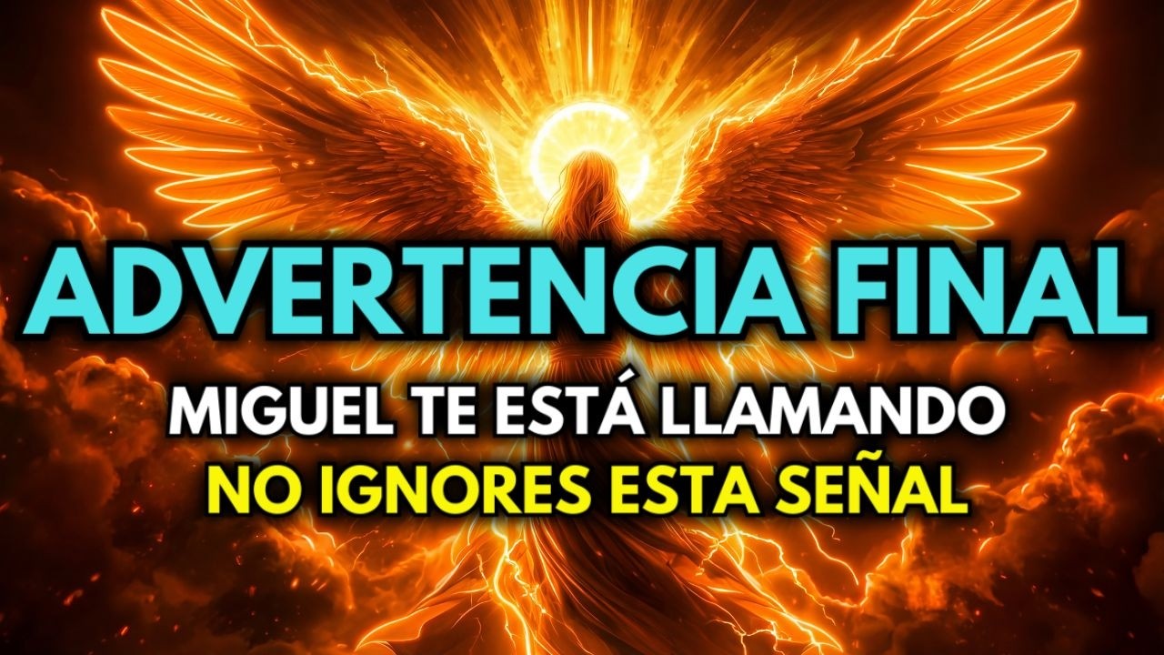 🔴 SOLO QUEDAN 45 SEGUNDOS — EL ARCÁNGEL MIGUEL ESTÁ GRITANDO TU NOMBRE AHORA MISMO: ESTA ES......