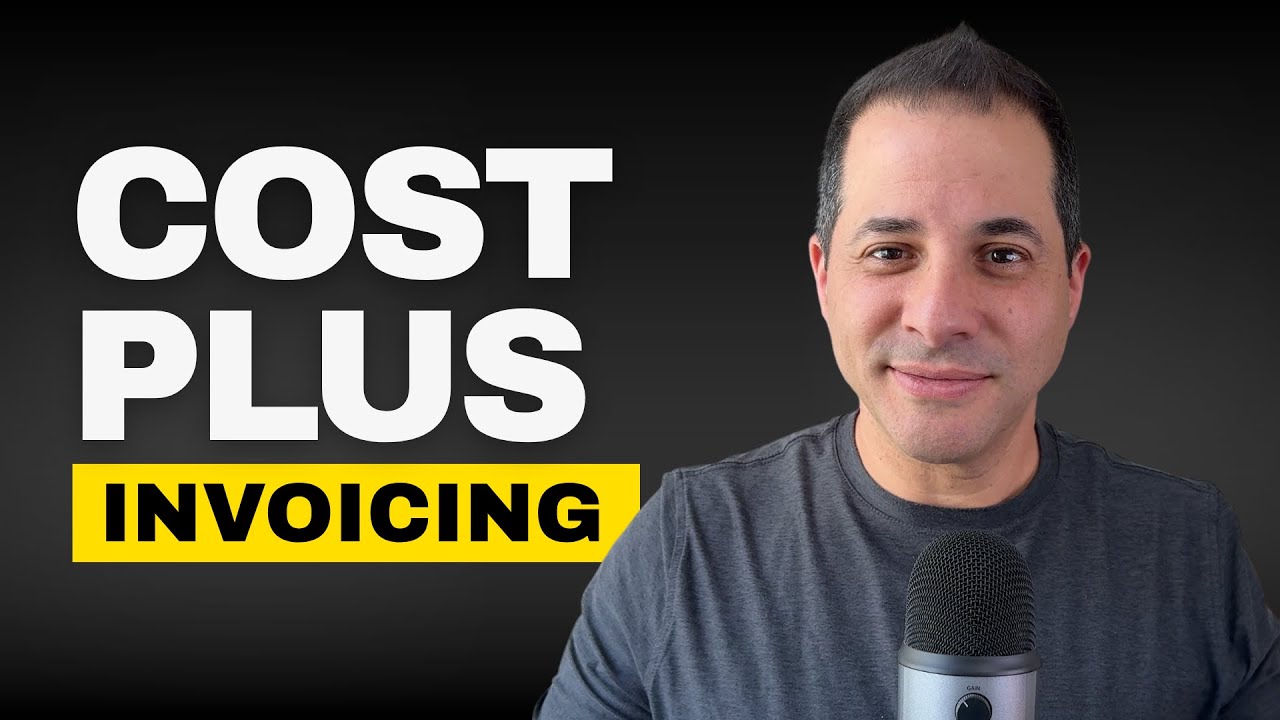 The best way to invoice cost plus projects