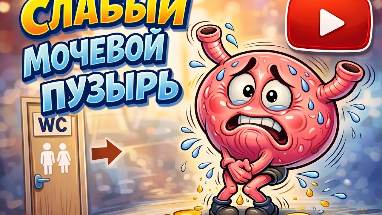 Слабый мочевой пузырь. Подтекание и недержание мочи. Самый полный гайд. #недержание