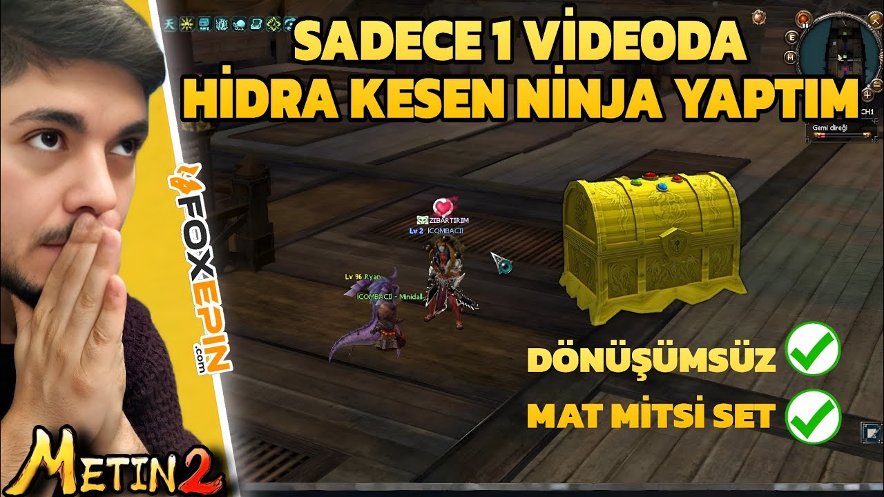 1 VİDEODA 😱 HİDRA KESEN HESAP DİZMEK 😉HEMDE MAT SETLE | Metin2 TR Ruby#385 #metin2