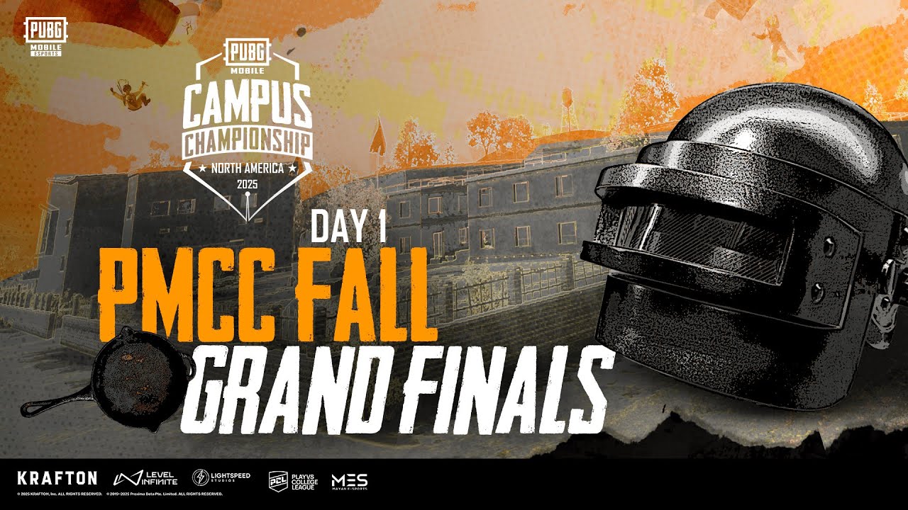 [EN] 2025 PMCC NA | GRAND FINALS DAY 1 | PUBG MOBILE Campus Championship Fall