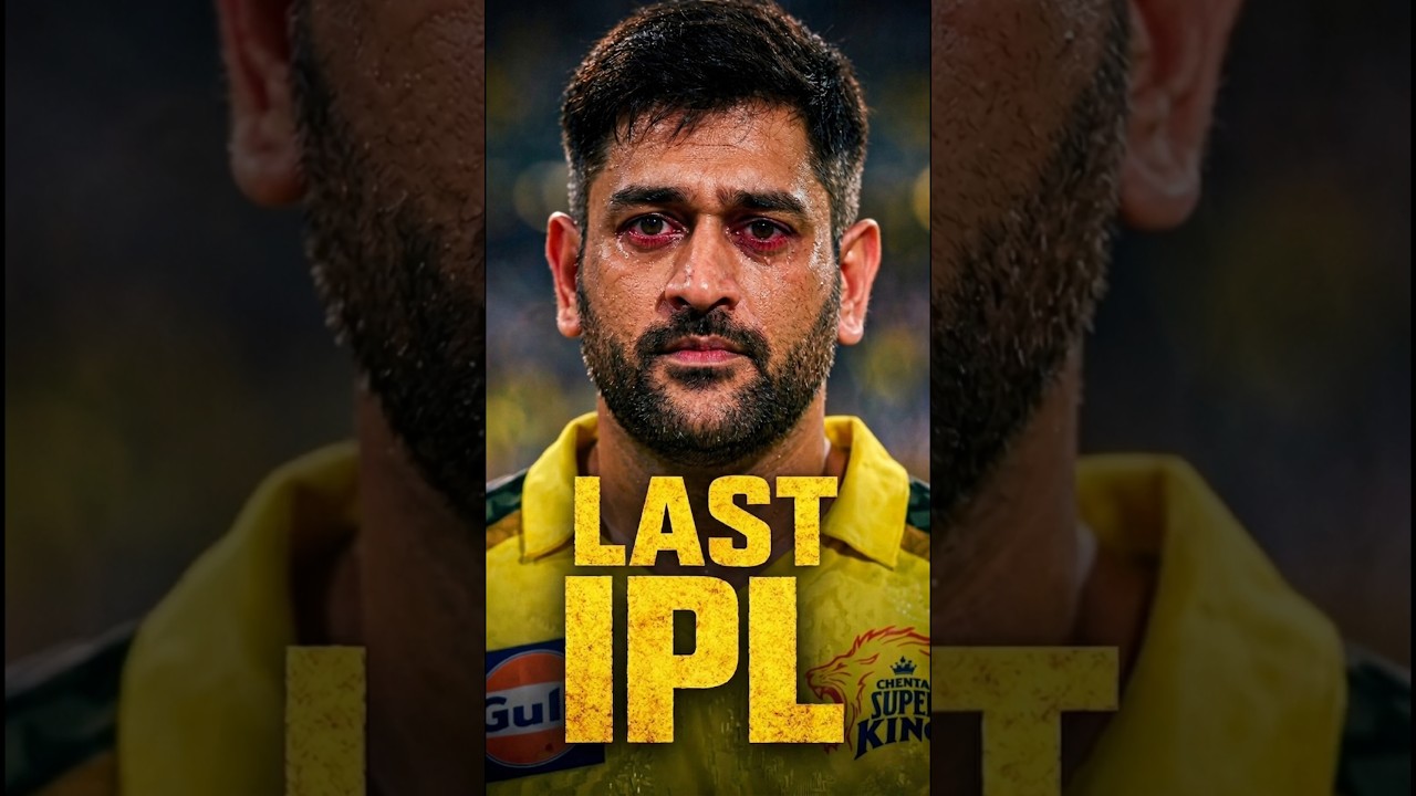 MS Dhoni Retirement: The Truth Behind the Injury & CSK&rsquo;s Silence #shorts #msdhoni #csk #ipl2026 #ipl