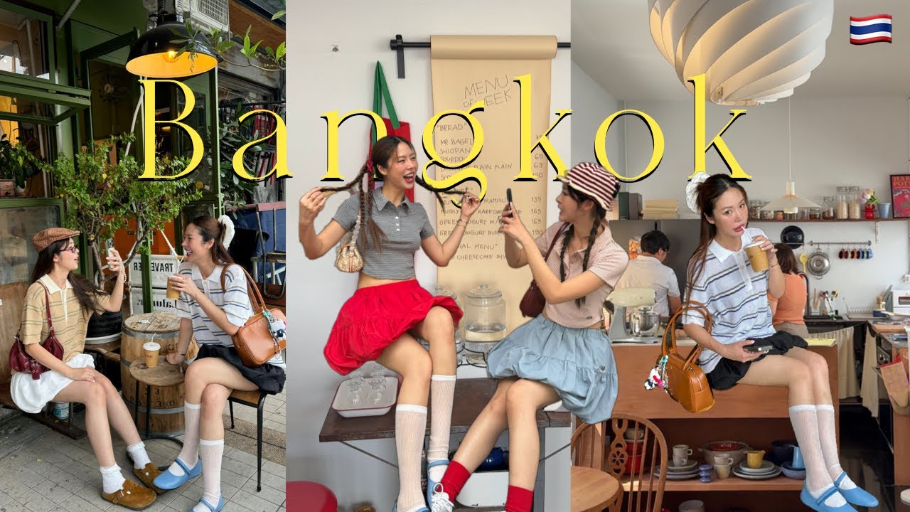 🇹🇭 BANGKOK เที่ยวกรุงเทพคาเฟ่น่ารัก ช้อปตึกแดง มีอะไรน่าซื้อบ้าง?  Frennicha