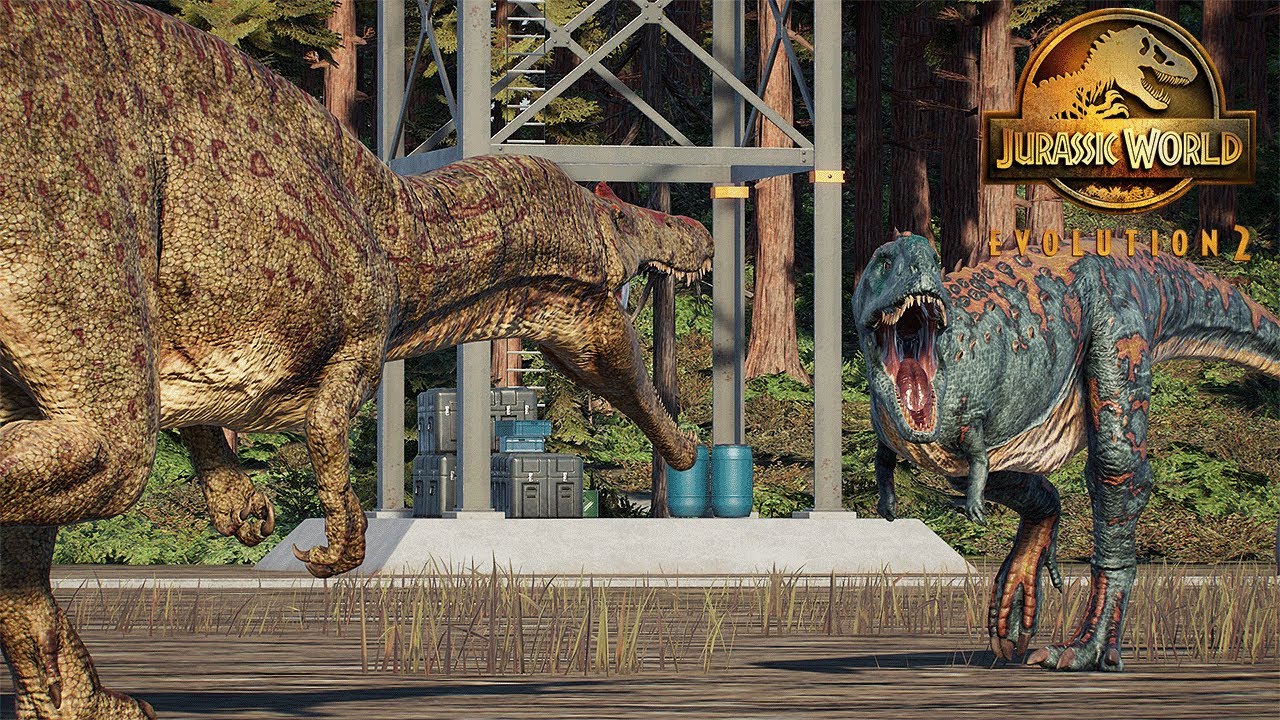 MAJUNGASAURUS VS SUCHOMIMUS: Chaos Theory Season 2 REMATCH!! | Jurassic World Evolution 2