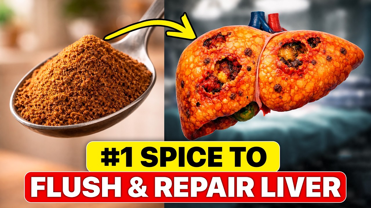 Forget Detox Teas! This 1 Kitchen Spice Flushes Liver Fat Fast