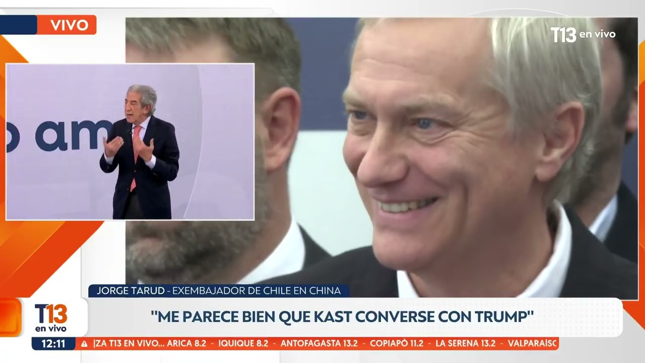 Suspensión de visas y proyecto de cable submarino. Entrevista a Jorge Tarud, exembajador de Chile